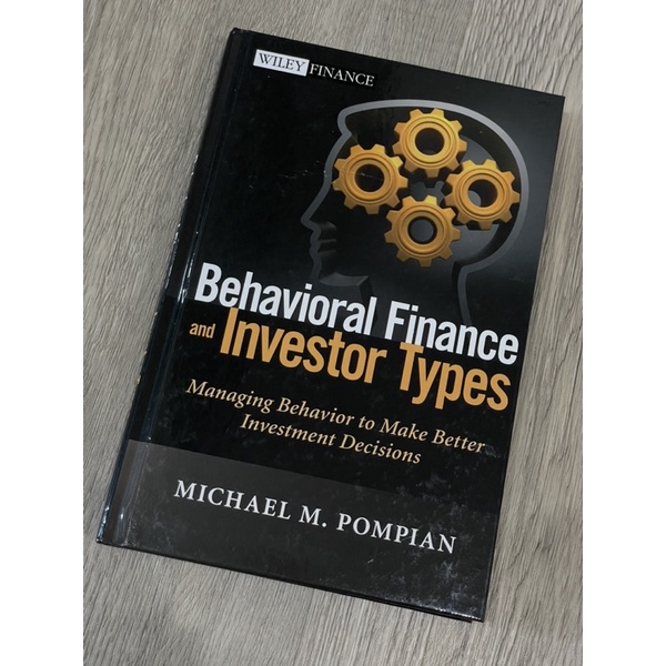 หนังสือ Behavioral Finance and Investor types_Wiley Finance ปกแข็ง