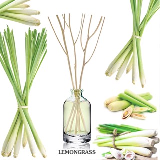 ก้านไม้หอมปรับอากาศขนาดมินิ 15ml LEMONGRASS ตะไคร้บ้าน