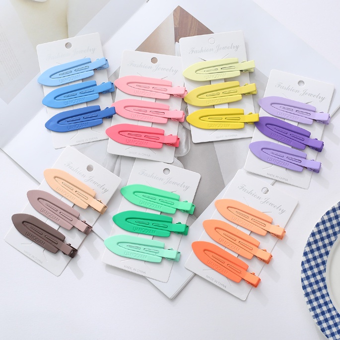 [พร้อมส่งจากไทย] กิ๊บติดผม โลหะ สีแคนดี้ สวยงาม สไตล์เกาหลี เครื่องประดับ แฟชั่นสําหรับผู้หญิง A075