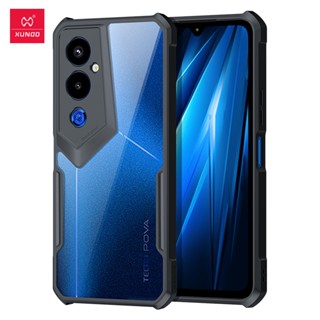 เคส Tecno Pova 4 Pro,ปลอก Pova4 Pro เคสมือถือโปร่งแสง Xundd ฝาหลังเคสป้องกันการกระแทกถุงลมสำหรับ Tecno Pova 4/Pova 4 Pro