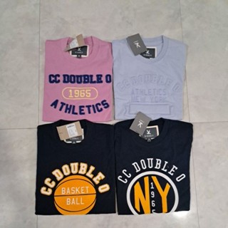 เสื้อกราฟฟิกชายไซร์M ccdoubleoของแท้