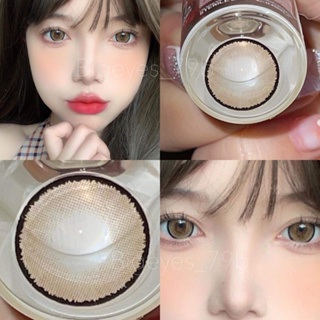 ✨Brown ขนาดตาโต (Bigeyes) สายตาปกติ สายตาสั้น ☀️กรองแสง uv ✔️จดทะเบียนถูกต้อง 🇰🇷คอนแทคเลนส์สัญชาติเกาหลี🇰🇷