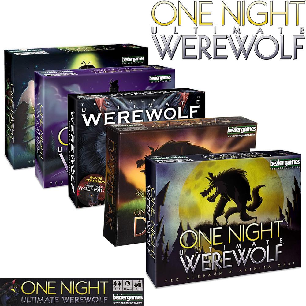 Werewolf Ultimate Werewolf Deluxe Version & One night & Vampire & Daybreak ผลิตภัณฑ์ของแท้