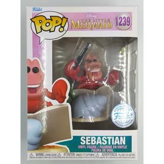 Funko Pop Disney Little Mermaid - Sebastian #1239 (กล่องมีตำหนินิดหน่อย)