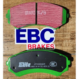 ผ้าเบรค EBC Brakes/ ผ้าหน้า Mitsubishi All new pajero Sport ปี 16-20