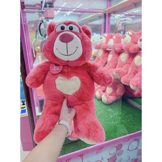 ตุ๊กตาหมีล็อตโซ่ Lotso bear  miniso ขนาด22" ตัวใหญ่มาก รับประกันความนุ่ม ลิขสิทธิ์แท้ ป้ายห้อย