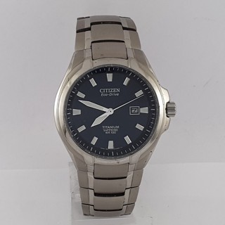 นาฬิกา CITIZEN MENS BM7431-51L ECO DRIVE TITANIUM (มือสอง)