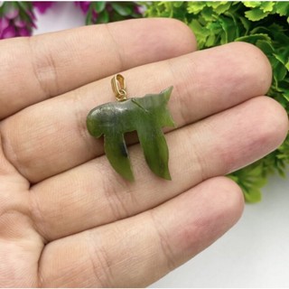 Natural Nephrite Jade pendent Green Jade pendent AAA Quality jade jewelry High Quality Jade Pendent With Silver Chain.