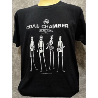 เสื้อยืดเสื้อวงนำเข้า Coal Chamber Dark Days Limp Bizkit Papa Roach Korn Nu Metal Rap Style Vintage T-Shirt_19