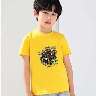 K-2342-SHORT  3สี เสื้อยืดเด็ก เสื้อเด็กแขนสั้นลายน่ารักๆ  เสื้อแขนสั้นลายการ์ตูน