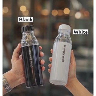 แก้ว Café Amazon Black &amp; White Water Bottle