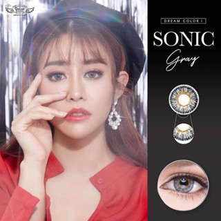 ค่าสายตา0.00-10.00​🌻❤️คอนแทคเลนส์ รุ่น Sonic Brown/Gray