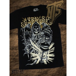 🌟​พร้อมส่ง​🌟 183 A7X Avenged seven fold ROCK เสื้อยืด เสื้อวง เสื้อดำ สกรีนลาย ผ้าหนา  T SHIRT S M L XL XXL_17