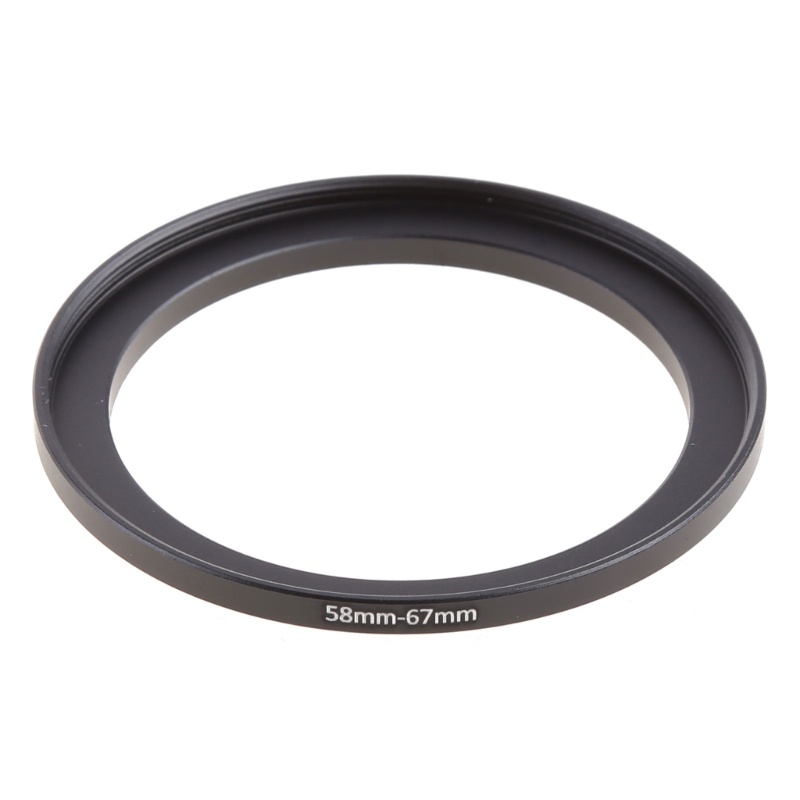HL Metal 58mm-67mm Step Up Filter Lens Ring Adapter 58-67 mm 58 ถึง 67 Stepping
