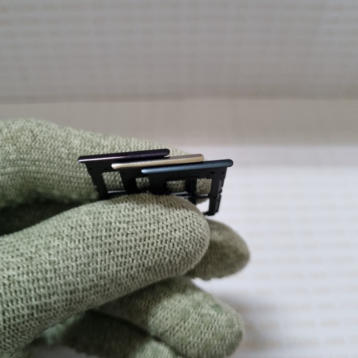 UNGU Simtray SimLock Slot Sim Simcard Holder OPPO K3 - REALME X - สีม่วง