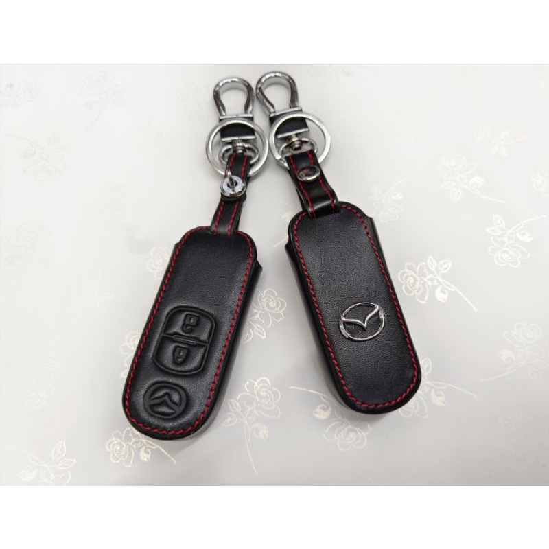 ปลอกกุญแจ ซองหนัง MAZDA  2 , 3 , CX3 , CX5 - รูปที่ 2