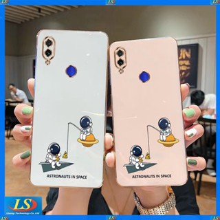 Huawei Y9 2019 / Y7 2019 / Y6S / Y6 2019 / Y7 Pro 2019 / Y9 prime 2019 Y6P Y7A การ์ตูนนักบินอวกาศ Nasa XQ