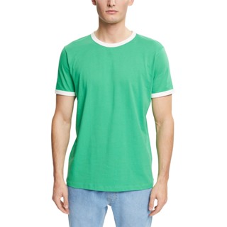 ESPRIT Mens Jersey T-shirt made of recycled cotton