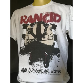 เสื้อยืดเสื้อวงนำเข้า Rancid And Out Come the Wolves Green Day NOFX Bad Religion Punk Rock Retro Vintage Style_42