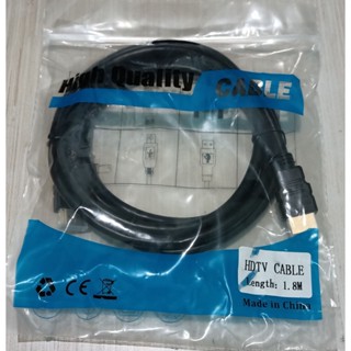 สายเคเบิ้ล HDMI เป็น HDMI รองรับ 4K 3D Gold Plate ยาว 1.8 เมตร