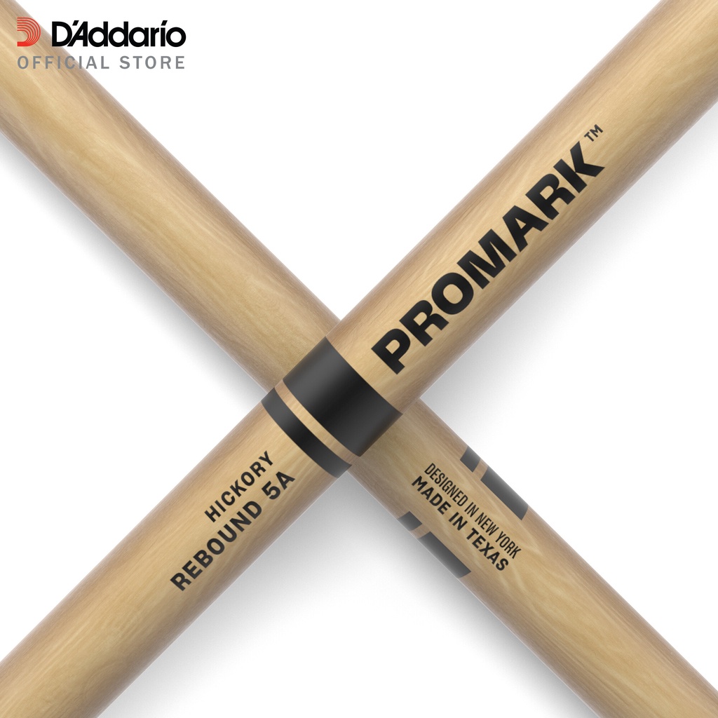 ProMark RBH565AW Rebound 5A Hickory Wood tip DrumStick