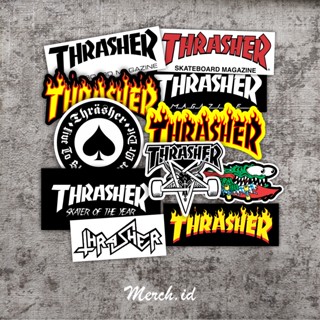 สติกเกอร์ Thrasher SKATE distro สําหรับติดตกแต่ง