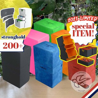 GAMEGENIC STRONGHOLD 200+ CONVERTIBLE กล่องใส่การ์ดสะสม การ์ดไอดอล [Accessories for Boardgame]