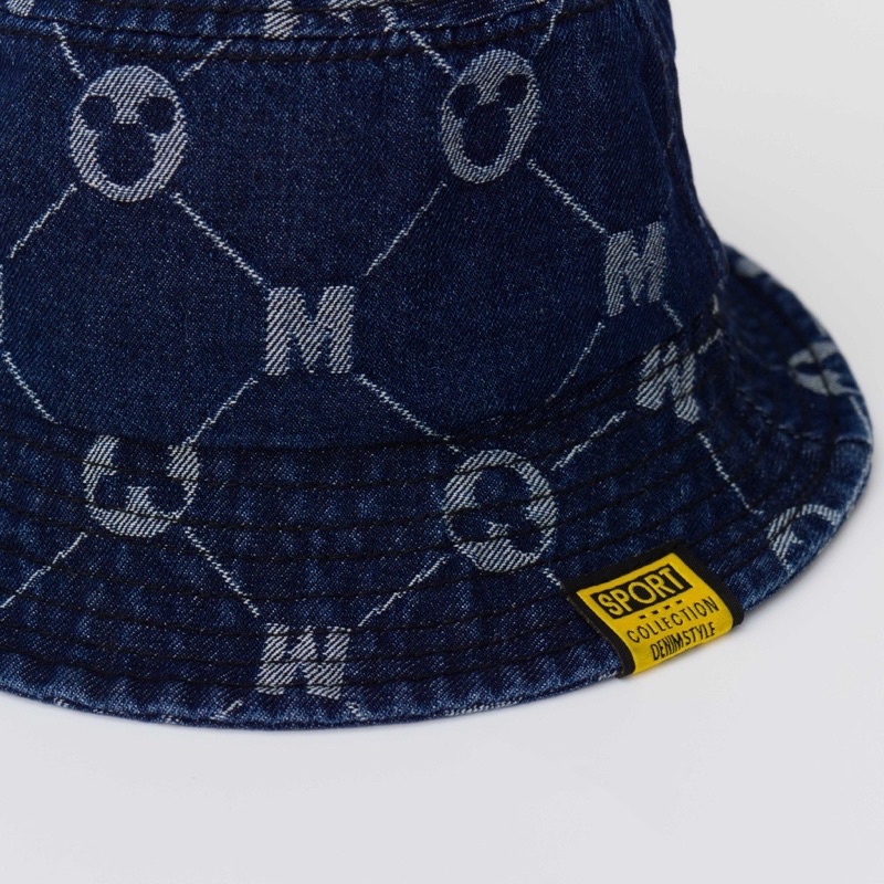 หมวกบักเก็ตยีนสไปเดอร์แมนปักอักษร ใส่ได้ทั้งหญิงและชาย 1-4 ขวบ - รูปที่ 5