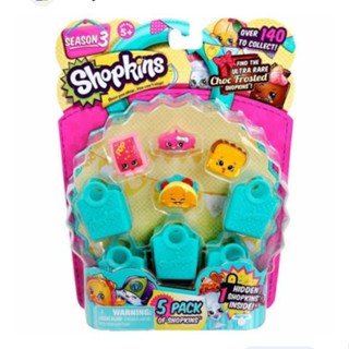 ของแท้100% จากบริษัท// Shopkins Season 6  แพคละ 5 Pack