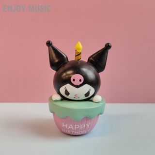 BEnjoy Music โมเดลตุ๊กตา Pvc รูปการ์ตูนน่ารัก สําหรับตกแต่งบ้าน 6 ชิ้น