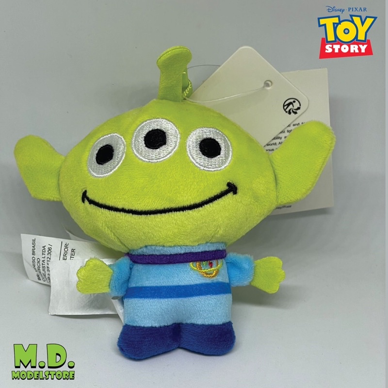 แท้‼️ พวงกุญแจ Alien Greenman Toy Story MINISO