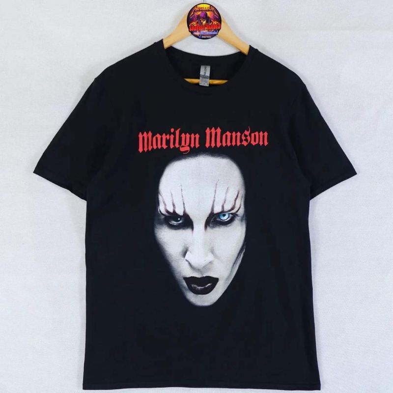 เสื้อวงลิขสิทธิ์แท้ "Marilyn Manson ลาย RED LIPS "