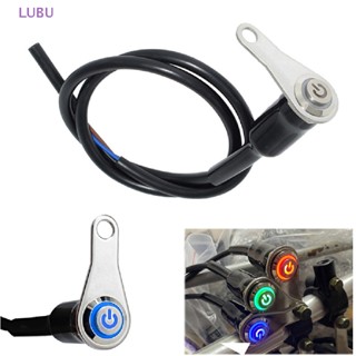 Lubu สวิตช์ไฟตัดหมอก LED 12V กันน้ํา สําหรับรถจักรยานยนต์