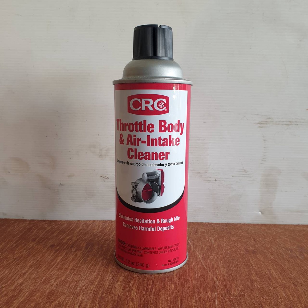 CRC นํ้ายาล้างลิ้นปีกผีเสื้อ Throttle Body & Air-Intake Cleaner ขนาด 340 กรัม ขวดใหญ่