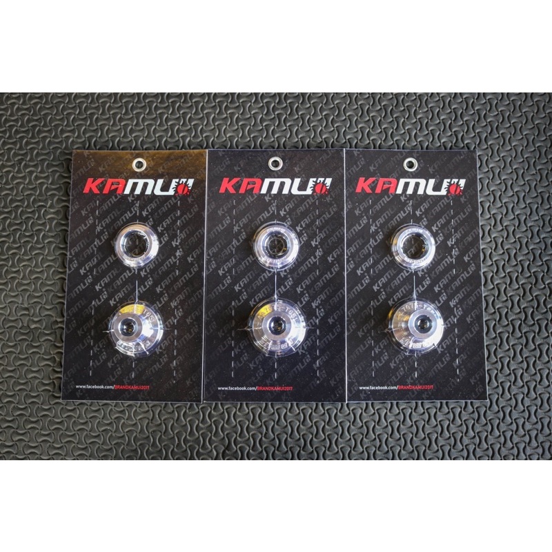 บูชล้อหลังแต่ง KAMUI สำหรับForza-350 , ADV350  ✅แก้อาการล้อหลังมีเสียงดัง ✅ และงาน สแตนเลสแบรนด์น้าคมน็อตซิ่ง kamui