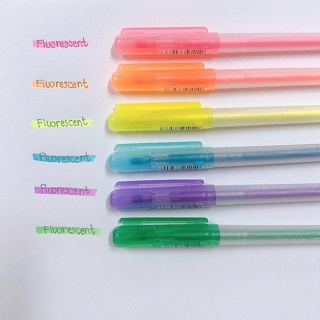 [[ M&amp;G ]] ของแท้ !!! ปากกาไฮไลท์หลากสี Fluorescent pen