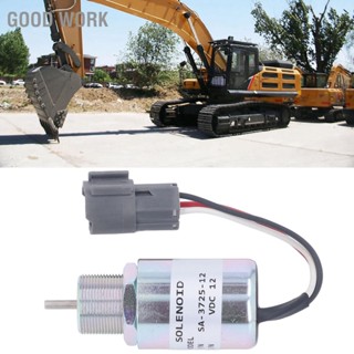 BGood Work วาล์วโซลินอยด์ปิดรถขุด แบบเปลี่ยน สําหรับ Mitsubishi S3L2 61Sd 12Vdc