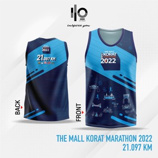 เสื้อวิ่งแขนกุด The Mall Korat Marathon 2022 (21.1K)