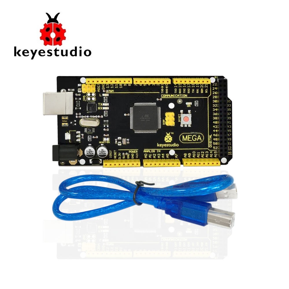 Keyestudio For Arduino MEGA R3 Development Board   USB Cable Compatible for Arduino MEGA Arduino Boa
