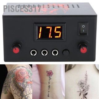 BPisces317 เครื่องสักไฟฟ้าดิจิทัล พร้อมหน้าจอ Lcd สําหรับแป้นเหยียบเท้า