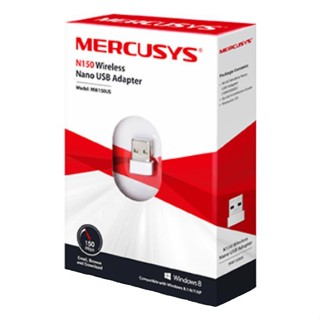 MERCUSYS - MW150US/_Model : MW150US/_300Mbps Wireless N Mini USB Adapter, Mini Size, USB 2.0