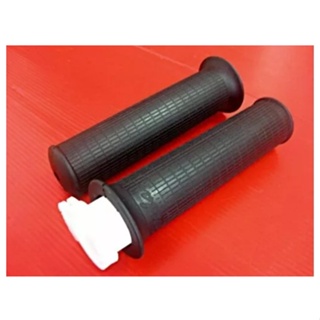 HONDA CB125S XL100 XL125 XL175 "BLACK" HANDLE GRIP with THROTTLE FILLING // ปลอกแฮนด์ สีดำ พร้อมไส้เร่ง