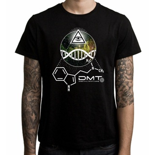 เสื้อยืด พิมพ์ลาย Dmt All Seeing Eye Psychedelic สําหรับผู้ชาย