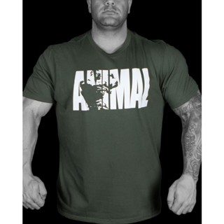 ลดล้างสต๊อก Universal Nutrition: Animal Whey Iconic Military Green Tee ลิขสิทธิ์แท้ นำเข้าจากอเมริกา ไซส์ M และ L