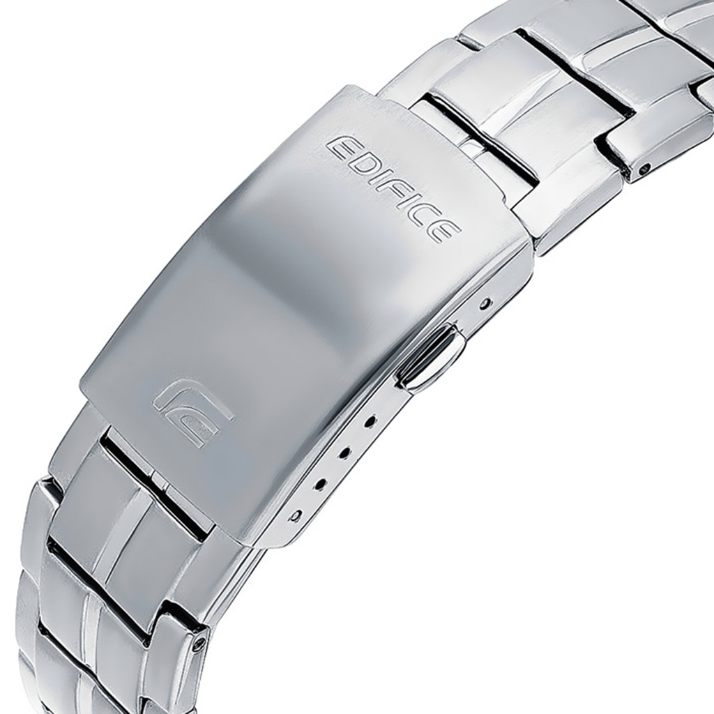 นาฬิกาข้อมือ CASIO นาฬิกากันน้ำ นาฬิกา ประกัน 1 ปี รุ่น EFR-556DB-7A นาฬิกาสีเงิน
