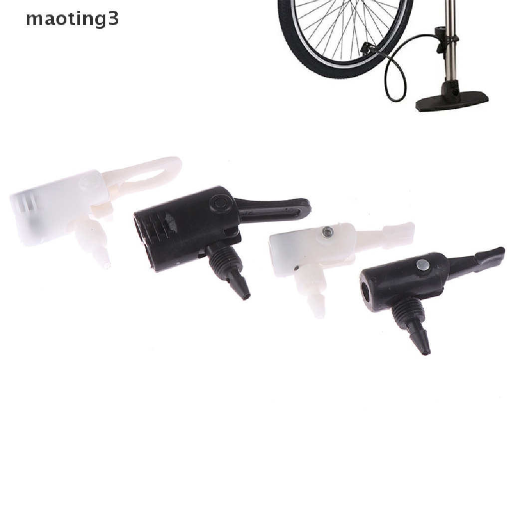 [maoting] อะแดปเตอร์แปลงท่อหัวฉีดปั๊มลมยางจักรยาน แบบคู่ เดี่ยว 1 ชิ้น [MT]