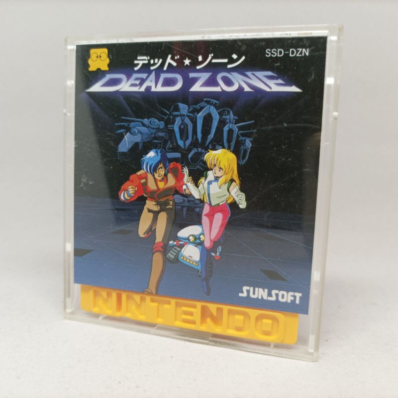 Dead Zone (1986) | Nintendo Famicom Disk System FDS | แผ่นดิสเกมแท้นินเทนโด | SSD-DZN | ใช้งานปกติ