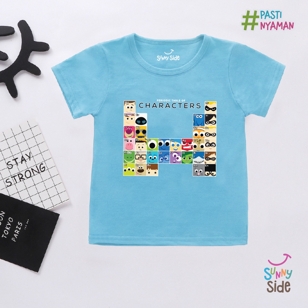 เสื้อยืดเด็ก Sunnyside Short - Pixar Table อายุ 1-9 ปี เด็กผู้หญิง
