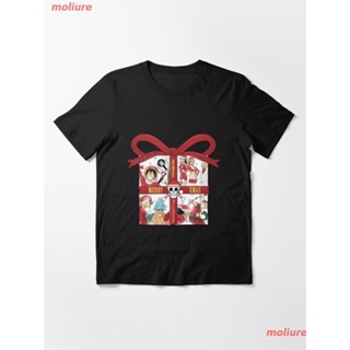 New One Piece Christmas Essential T-Shirt เสื้อยืด ดพิมพ์ลาย ดผ้าเด้ง คอกลม cotton ความนิยม sale Unisex 80