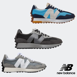 New Balance Collection นิวบาลานซ์ รองเท้าแฟชั่น รองเท้าลำลอง รองเท้าผ้าใบ UX 327 Vibrant Sky MS327BM / Magnet Phantom MS327GRM  /  LFSTY MS327LAB (3890)